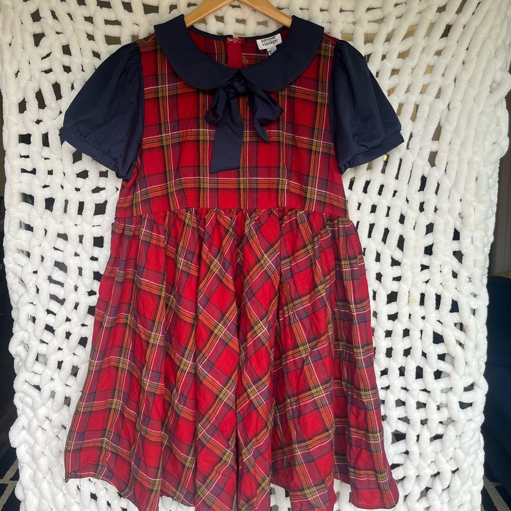 NWT | PLAID BABYDOLL DRESS